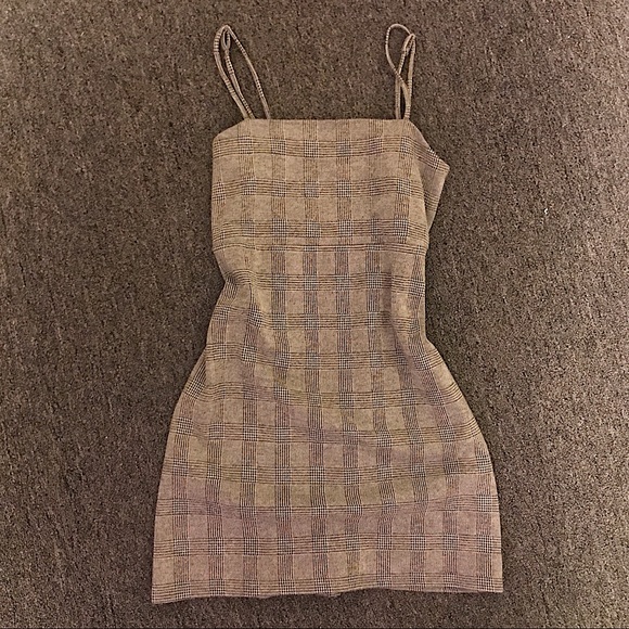 Mini plaid dress - Picture 2 of 3